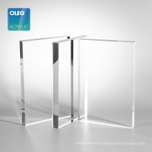 Oleg 10mm thick clear perspex cast acrylic plastic acrylic sheet